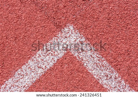 top view rubber running track texture