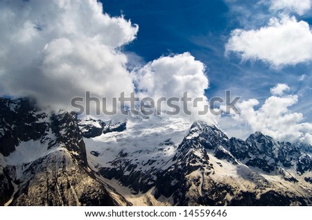 abstract mountain landscape background