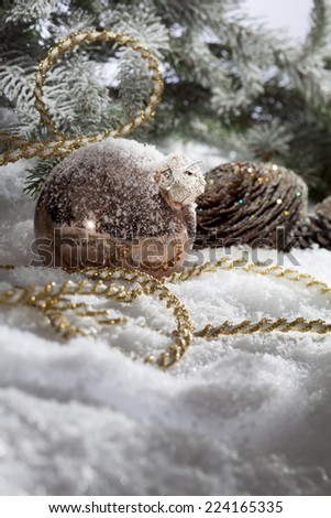 Winter decorations for Christmas holidays seasons