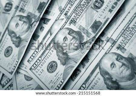Dollar Photography: US One Hundred Dollar Bill Macro