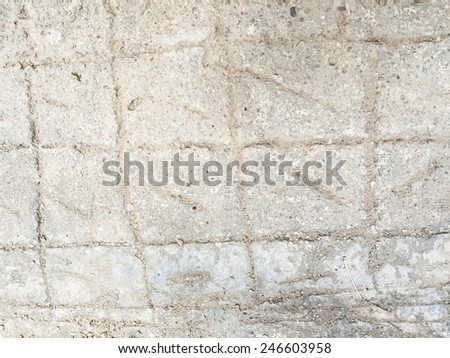 Concrete street texture
