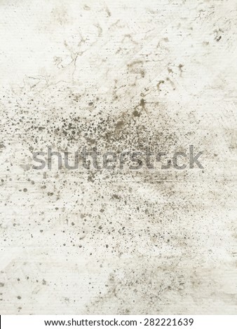 grunge dirty black oil stain on the white background