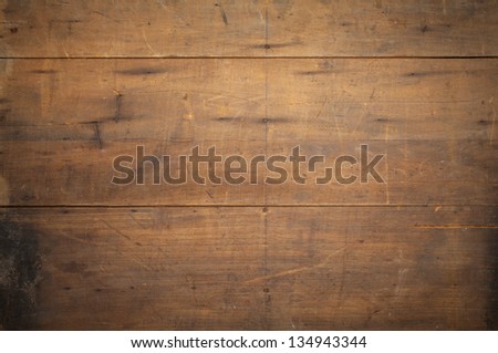 Texture Background Of Old Grunge Wood With Scratches And Stains
