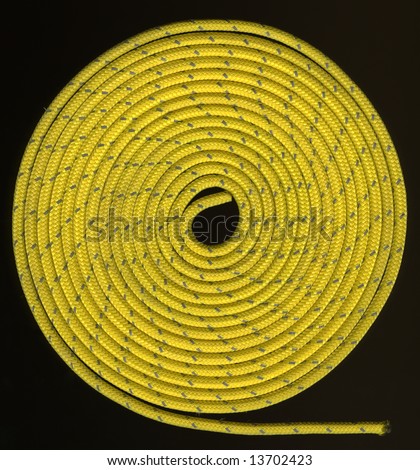 Coils Of Rope. stock photo : tight coils of
