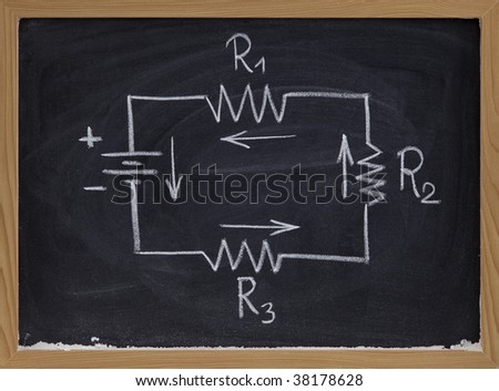 Resistors In Series. of series electric circuit