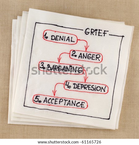 stages of grief. stages of grief (denial,
