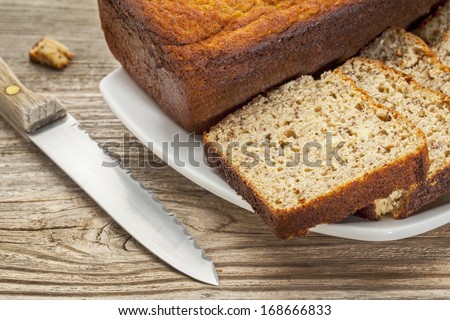 slices of freshly baked, gluten free bread made with almond and coconut flour and flaxseed meal