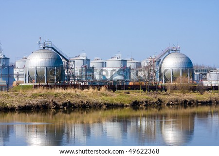 Chemical factory  in Spolana in Czech republic