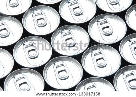 Many cooled cans