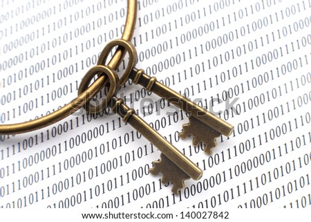 Keys on binary code