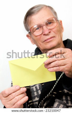 sending a letter format envelope. Letter+envelope+format