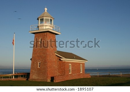 Lighthouse at Santa Cruz, California