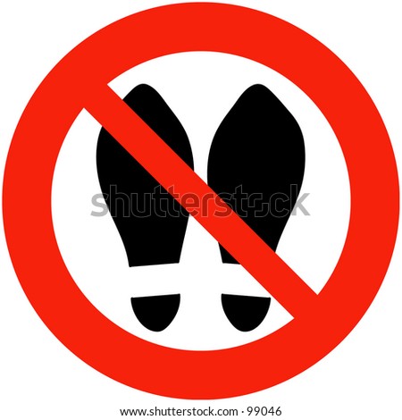 Shoes Banned