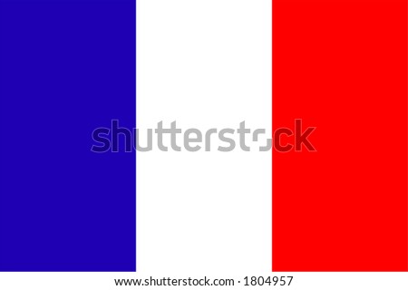 national flag of france. stock photo : National flag of France