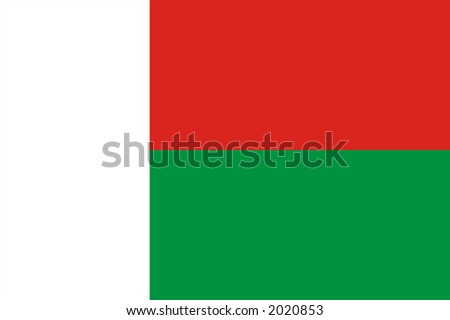 madagascar national flag