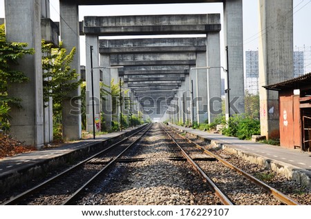 Bangkok Elevated Road and Train System (BERTS) or HopeWell Project at Bangkok Thailand
