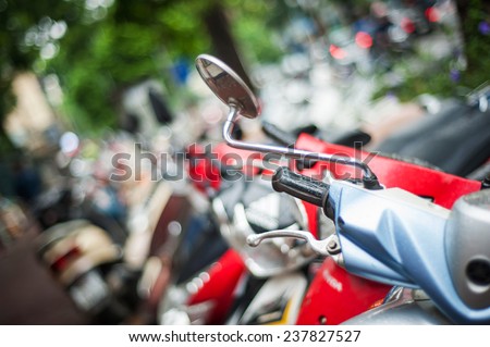 scooter motorbike Vietnam