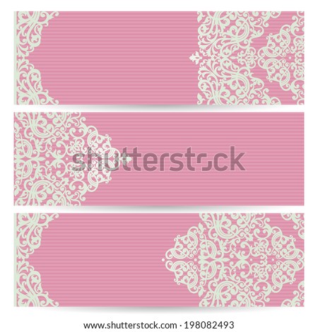Vintage ornate cards in Victorian style Eastern floral decor in modern colors Template frame for greeting card and wedding invitation Ornate vector border and place for your text Vintage ornate cards in Victorian style Eastern floral decor in modern colors Template frame for greeting card and wedding invitation Ornate vector border and place for your text