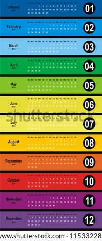 VECTOR Calendar 2014 VECTOR Calendar 2014