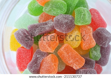 Jelly candy assorted color