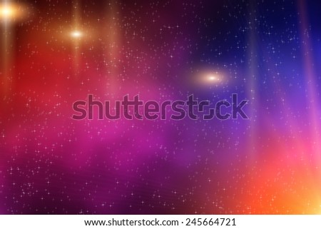 abstract space background with Stars
