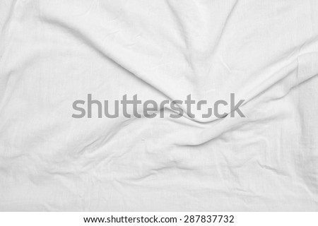 White textile background