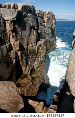 Torndirrup National Park, The Gap, in The Great Southern - Albany, Western Australia.