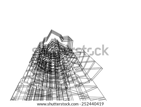 modern architecture building background