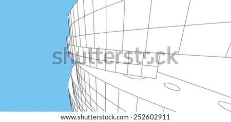 abstract modern architecture