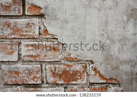 Aged wall background, texture