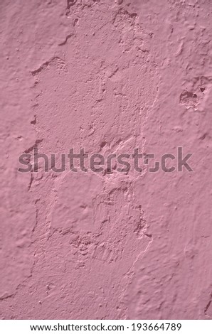 old pink wall in mexico