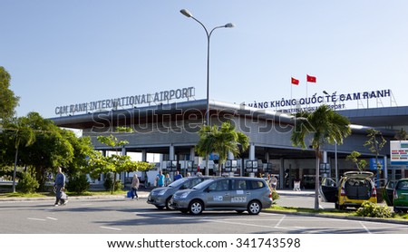 CAM RANH, VIETNAM - NOVEMBER 21, 2015: The Cam Ranh International Airport