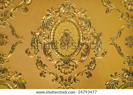 golden wallpaper. stock photo : Golden wallpaper