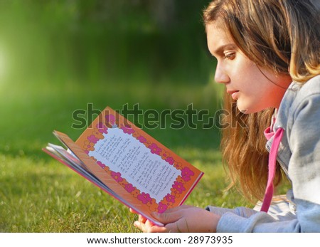 Reading a good book
