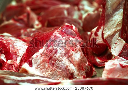 bloody meat