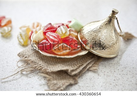 Traditional Turkish Ramadan Sweet Sugar Candy - Akide Sekeri