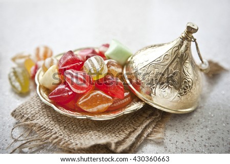 Traditional Turkish Ramadan Sweet Sugar Candy - Akide Sekeri