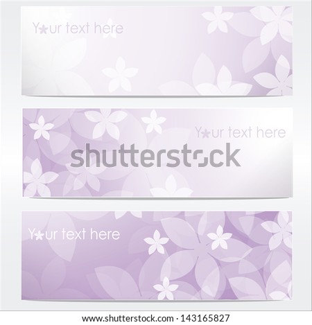 Flowers vector purple background. Wedding invitation card