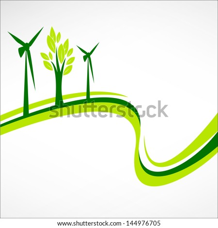 Green Energy Abstract Background. Healthy Lifestyle Concept Stock ...