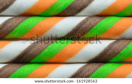 Wafer roll sticks