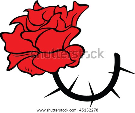Pictures Of Roses With Thorns. red rose with thorns