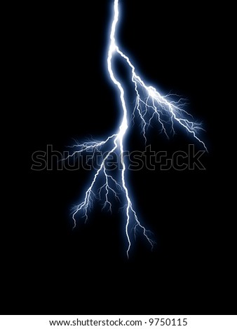 blue lightning