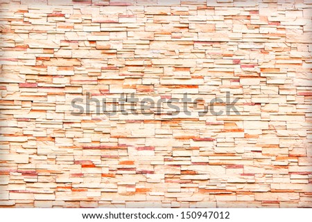 brick wall with sandstone full-frame wallpaper