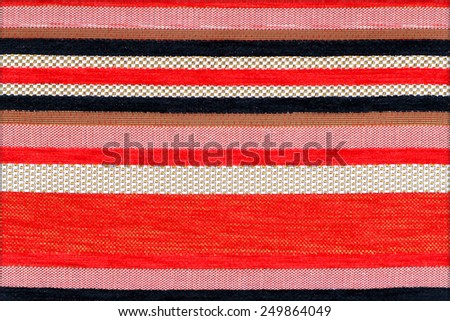 Fragment of tapestry pattern colorful background