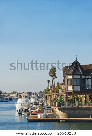 house on water side