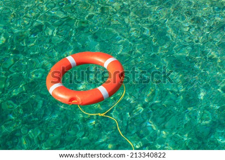 Life buoy for safety at sea