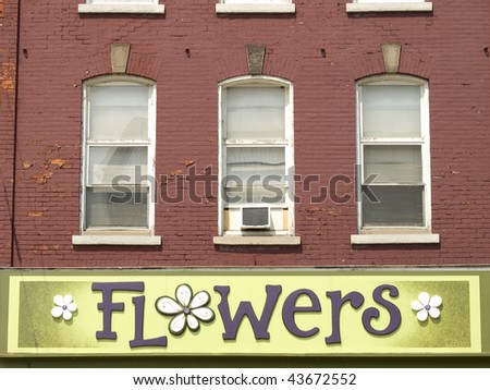 Flower Signage