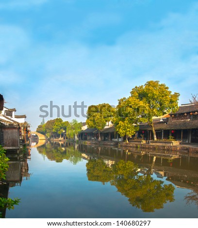 Ancient Water Town. Xitang is an ancient water town well-known throughout China, located in Jiashan county of Zhejiang Province, with a history of more than one thousand years.