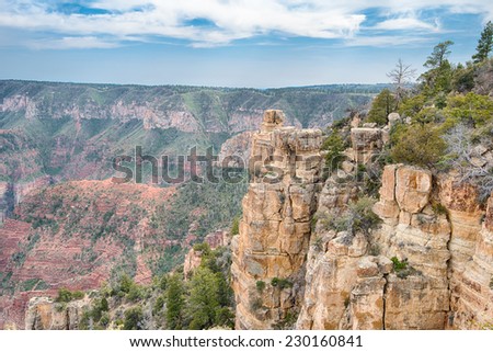 Point Imperial, North Rim, Grand Canyon National Park, Arizona