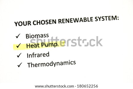Modern heating systems - Heat Pump